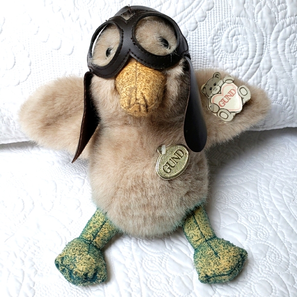 Gund Aviator Admiral Bird toy stuffy. - Picture 2 of 6